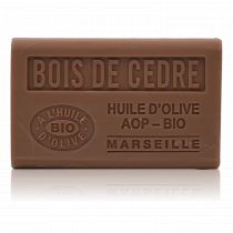 SAVON À L'HUILE D' OLIVE BIO BOIS DE CEDRE 