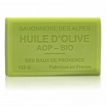 SAVON À L'HUILE D' OLIVE BIO CITRON BASILIC 