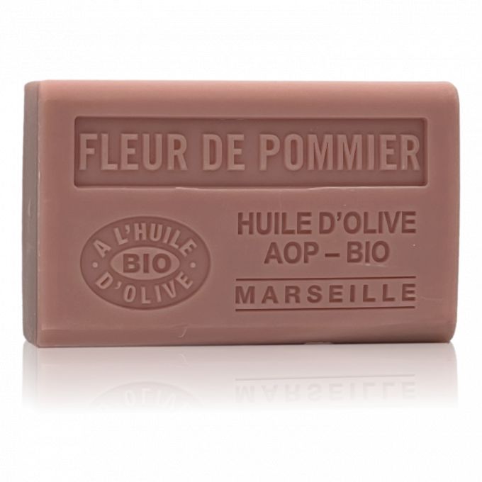 SAVON À L'HUILE D' OLIVE AOP - BIO FLEUR DE POMMIER 