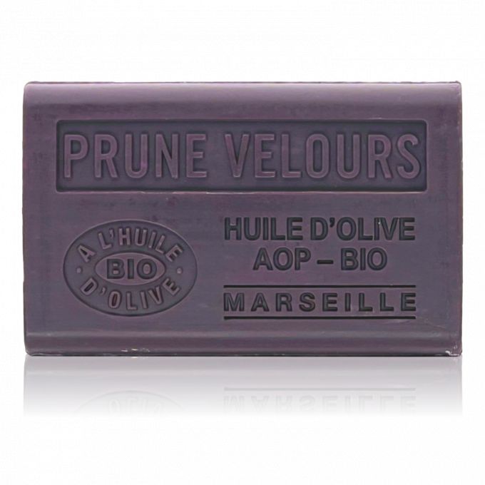 SAVON À L'HUILE D' OLIVE BIO PRUNE DE VELOURS 