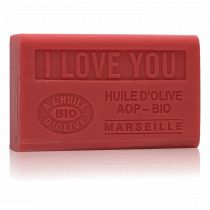 SAVON À L'HUILE D' OLIVE BIO I LOVE YOU 