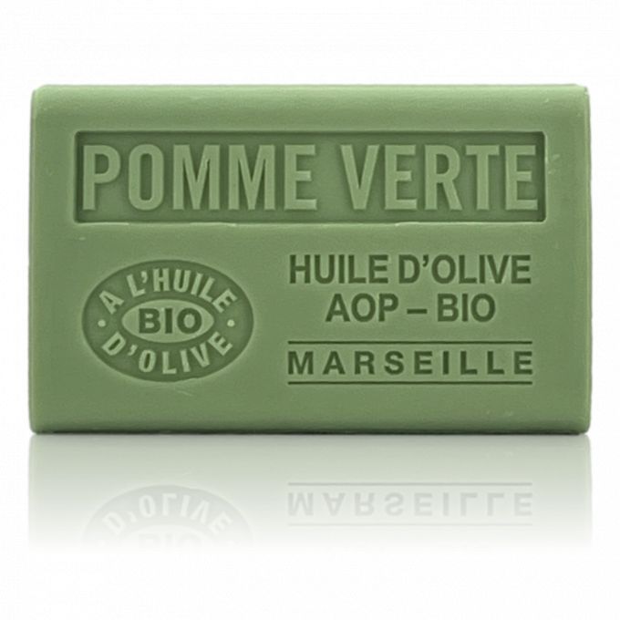 SAVON À L'HUILE D'OLIVE AOP-BIO POMME VERTE