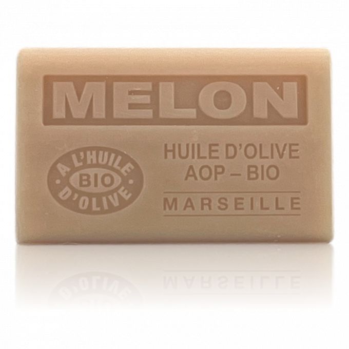 SAVON À L'HUILE D'OLIVE AOP-BIO MELON 