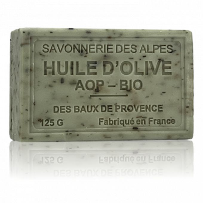 SAVON À L'HUILE D'OLIVE AOP-BIO THYM EXFOLIANT 