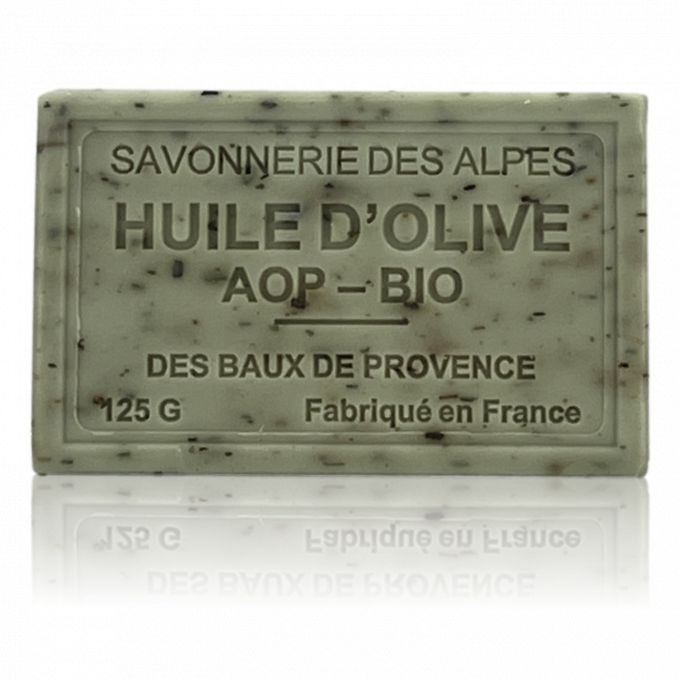 SAVON À L'HUILE D'OLIVE AOP-BIO THYM EXFOLIANT 