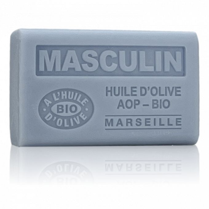 SAVON À L'HUILE D'OLIVE BIO MASCULIN 