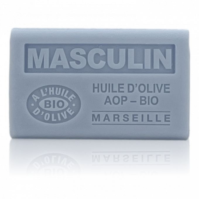 SAVON À L'HUILE D'OLIVE BIO MASCULIN 