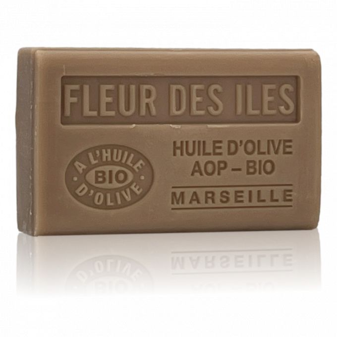 SAVON À L'HUILE D'OLIVE AOP-BIO FLEUR DES ILES