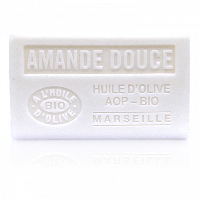 SAVON À L'HUILE D'OLIVE BIO AMANDE DOUCE