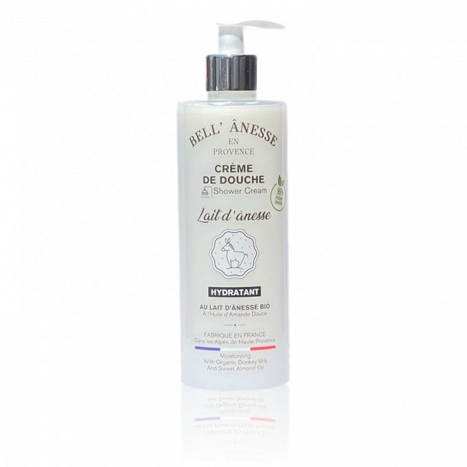 CRÈME DOUCHE AU LAIT D'ÂNESSE BIO 400ML