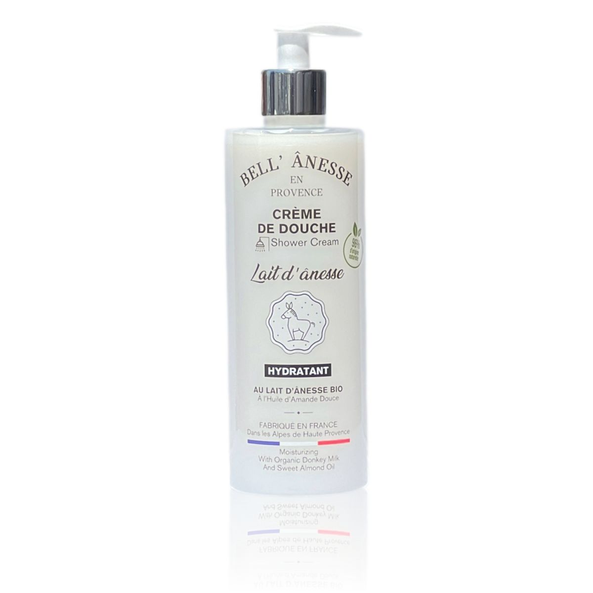CRÈME DOUCHE AU LAIT D'ÂNESSE BIO 400ML CRÈME DOUCHE AU LAIT D'ÂNESSE BIO 400ML