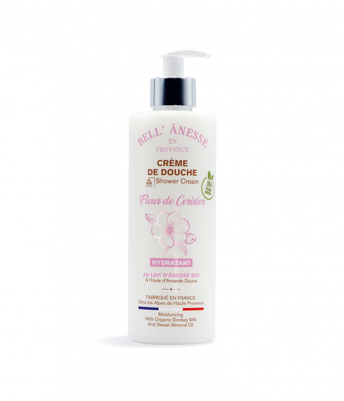 CREME DOUCHE LAVANDE AU LAIT D'ÂNESSE BIO 400ML