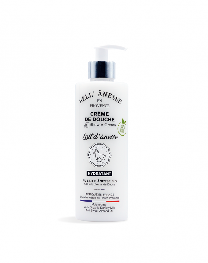 CRÈME DOUCHE AU LAIT D'ÂNESSE BIO 400ML