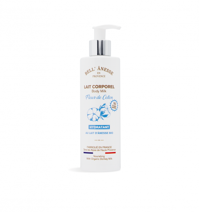 ORGANIC DONKEY MILK COTTON FLOWER BODY LOTION 250ML