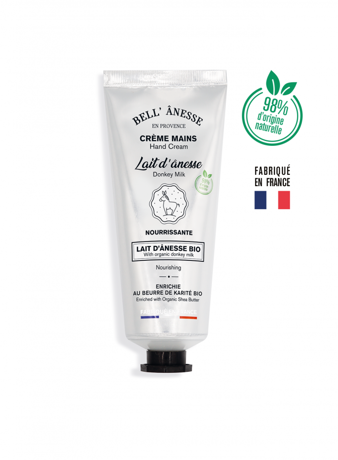 CRÈME MAINS AU LAIT D'ÂNESSE BIO