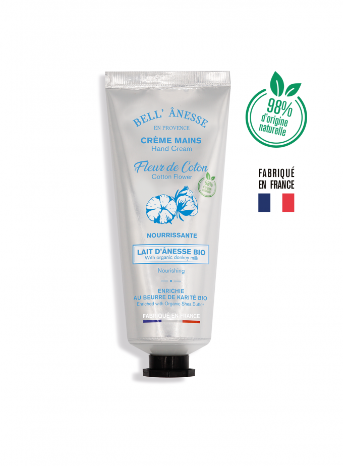 DONKEY MILK HAND CREAM - FLEUR DE COTON