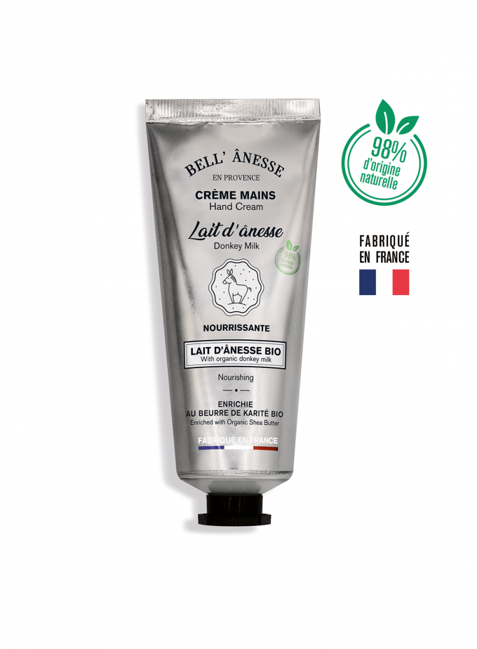 CRÈME MAINS AU LAIT D'ÂNESSE BIO