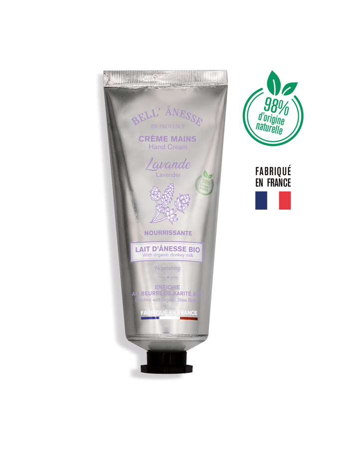 ORGANIC DONKEY MILK HAND CREAM - LAVENDER